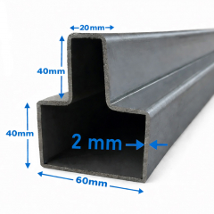 Т-профиль 2 мм Т-профиль 2 мм